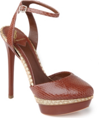 BRIAN ATWOOD Fontenay mock-snake platform sandals