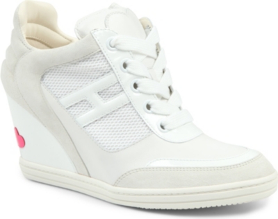 HOGAN KATIE GRAND COLLECTION Attractive wedge trainers