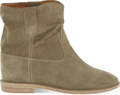 ISABEL MARANT Crisi suede ankle boots
