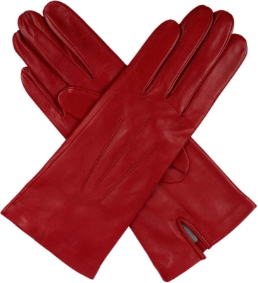 DENTS Classic silk-lined leather gloves