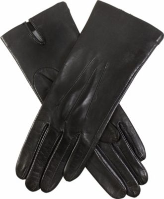 DENTS Classic silk-lined leather gloves