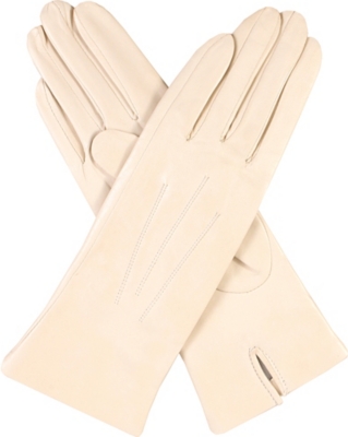 DENTS Classic silk-lined leather gloves