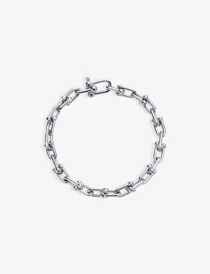 TIFFANY & CO: Tiffany HardWear sterling-silver link bracelet