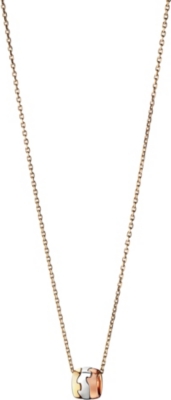 GEORG JENSEN Fusion 18-carat gold pendant necklace