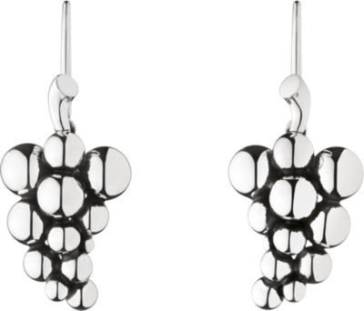 GEORG JENSEN Moonlight Grapes sterling silver earrings
