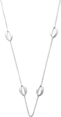 GEORG JENSEN Zephyr sautoir sterling silver necklace