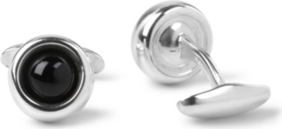 GEORG JENSEN Sphere sterling silver cufflinks