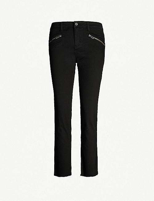 ZADIG&VOLTAIRE: Ava raw-hem skinny high-rise jeans