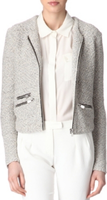 MAJE Abonye metallic jacket
