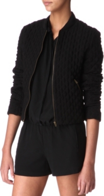 MAJE Ataquines quilted jacket