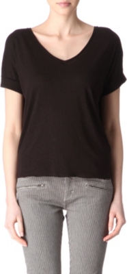 MAJE Coco cut-out t-shirt