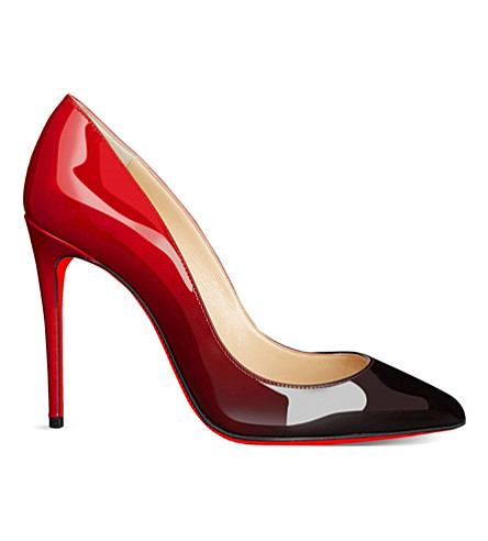 christian louboutin pigalle follies 100 red degrade pump christian louboutin pigalle follies 100 red degrade pump