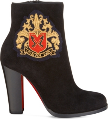 selfridges louboutin boots