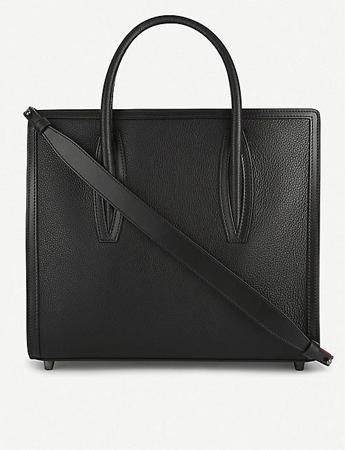 CHRISTIAN LOUBOUTIN: Paloma S medium leather tote bag