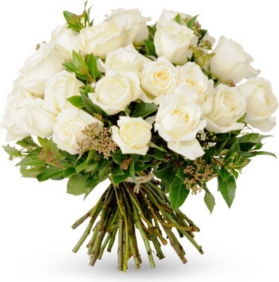 THE REAL FLOWER COMPANY Scented cream hand tied bouquet
