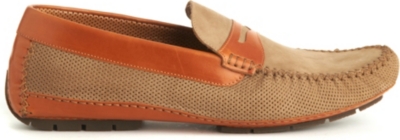 STEMAR Capri perforated loafers (Taupe
