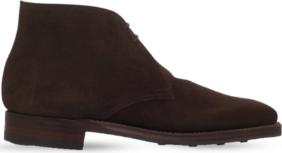 crockett and jones tetbury brown suede