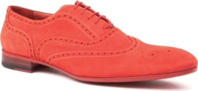 PAUL SMITH Miller suede brogues