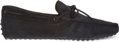 gommino driving shoes in nubuck