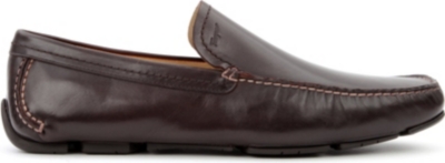 FERRAGAMO Pacifico leather moccasins