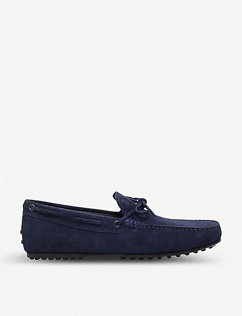 TODS: Gommino heaven suede driving shoes