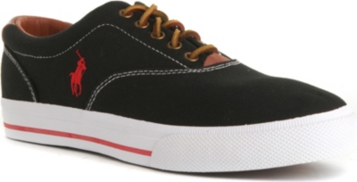 RALPH LAUREN Vaughn canvas trainers