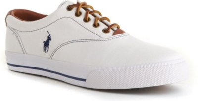 RALPH LAUREN Vaughn canvas trainers