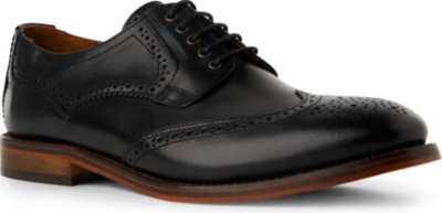 H BY HUDSON Haskin leather Derby shoes