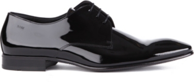 HUGO BOSS Cristallo chisel Derby shoes