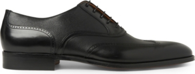 STEMAR Mixed wingcap Oxford shoes