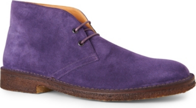 RALPH LAUREN Kelby Split-Suede Chukka boots