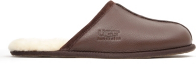UGG Scuff leather slippers