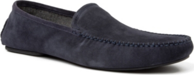 HUGO BOSS Remor suede slippers