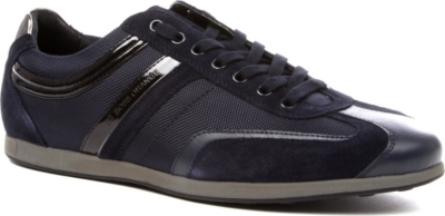 HUGO BOSS Silvans mesh trainers