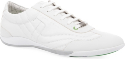 HUGO BOSS Gilmour leather trainers