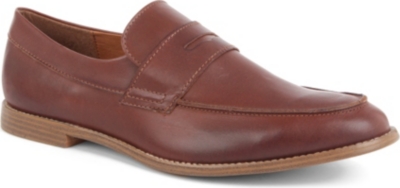 KG BY KURT GEIGER Shanks leather penny loafers