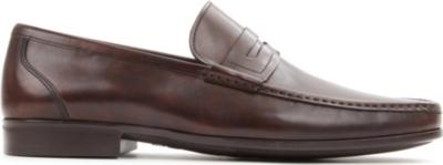 MAGNANNI Leather penny loafers