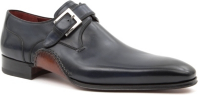 MAGNANNI Curved-sole monk shoes
