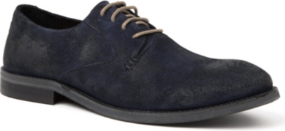 H BY HUDSON Yates Derby suede shoes