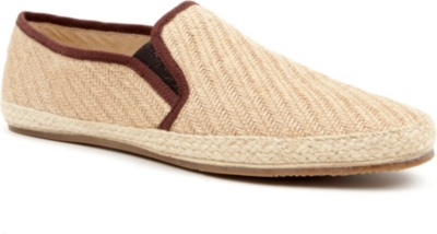 H BY HUDSON Orca Hessian espadrilles