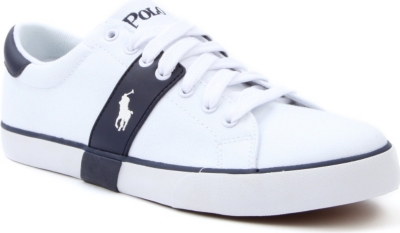 RALPH LAUREN Burwood canvas trainers