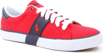 RALPH LAUREN Burwood canvas trainers