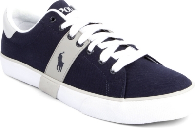 RALPH LAUREN Burwood canvas trainers