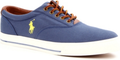 RALPH LAUREN Vaughn canvas trainers