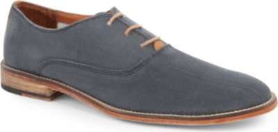KG BY KURT GEIGER Ledger canvas Oxford shoes