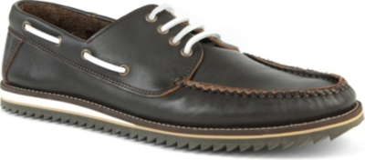 KG BY KURT GEIGER Prime leather boat shoes