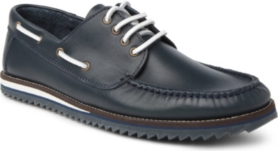 KG BY KURT GEIGER Prime leather boat shoes
