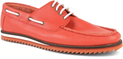 KG BY KURT GEIGER Prime leather boat shoes
