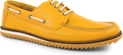 KG BY KURT GEIGER Prime leather boat shoes