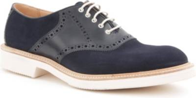 TRICKERS Saddle Oxford shoes